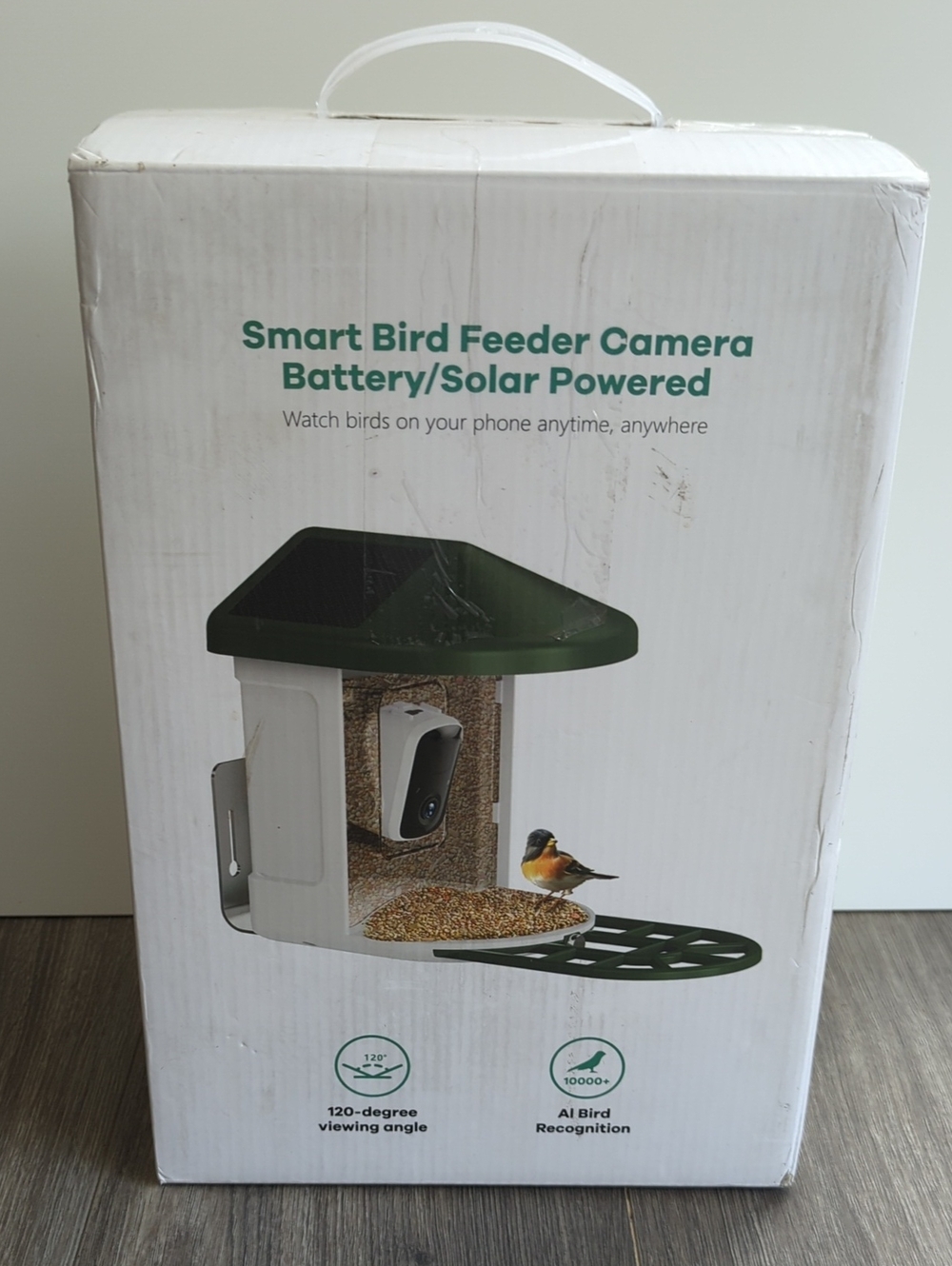 Solar Powered Smart Bird Feeder Camera
